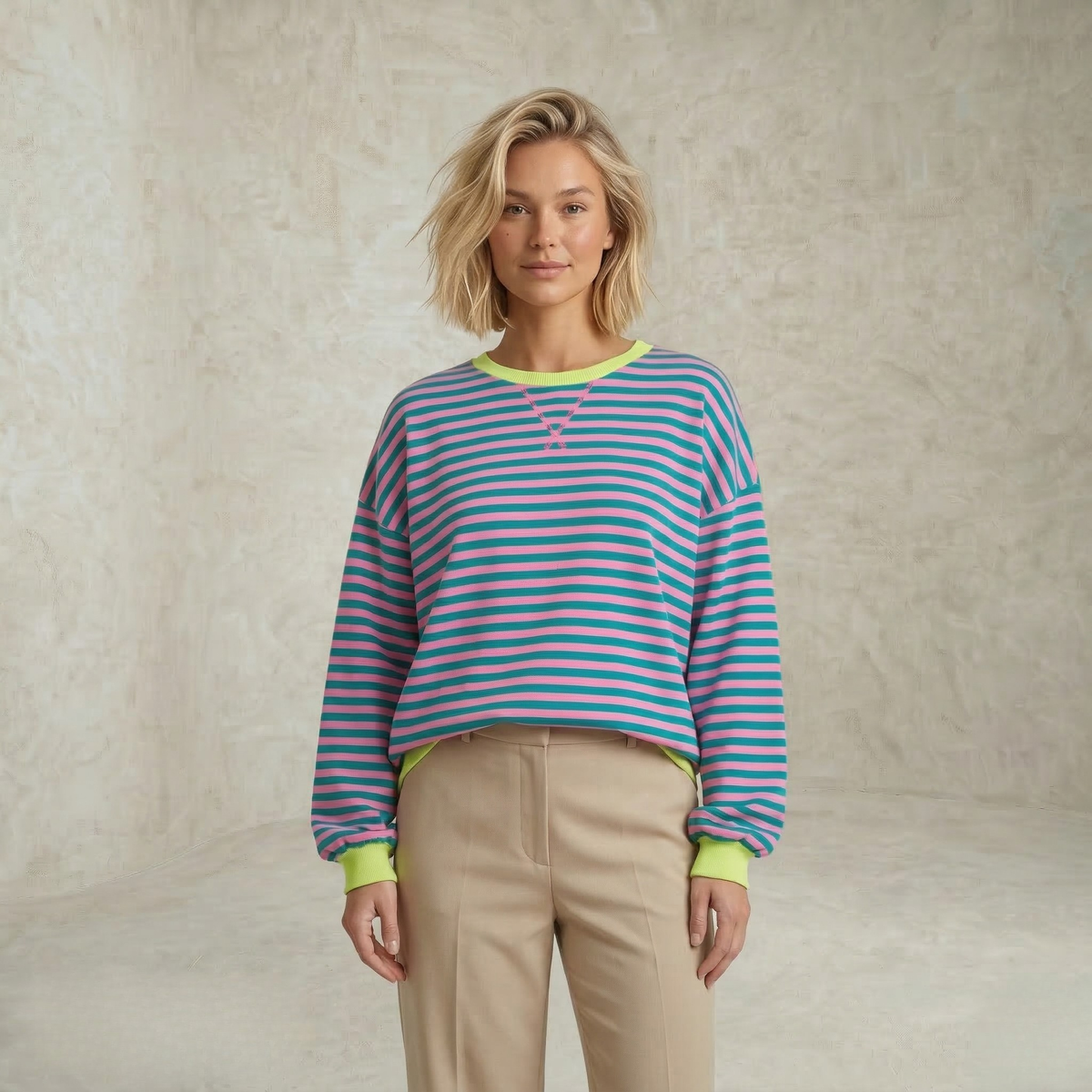 Barbara | Relaxed Striped Sweater