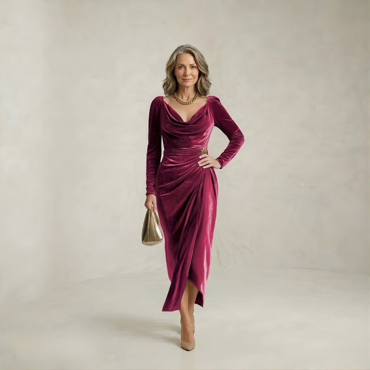 Mila | Sculpted Elegance Midi