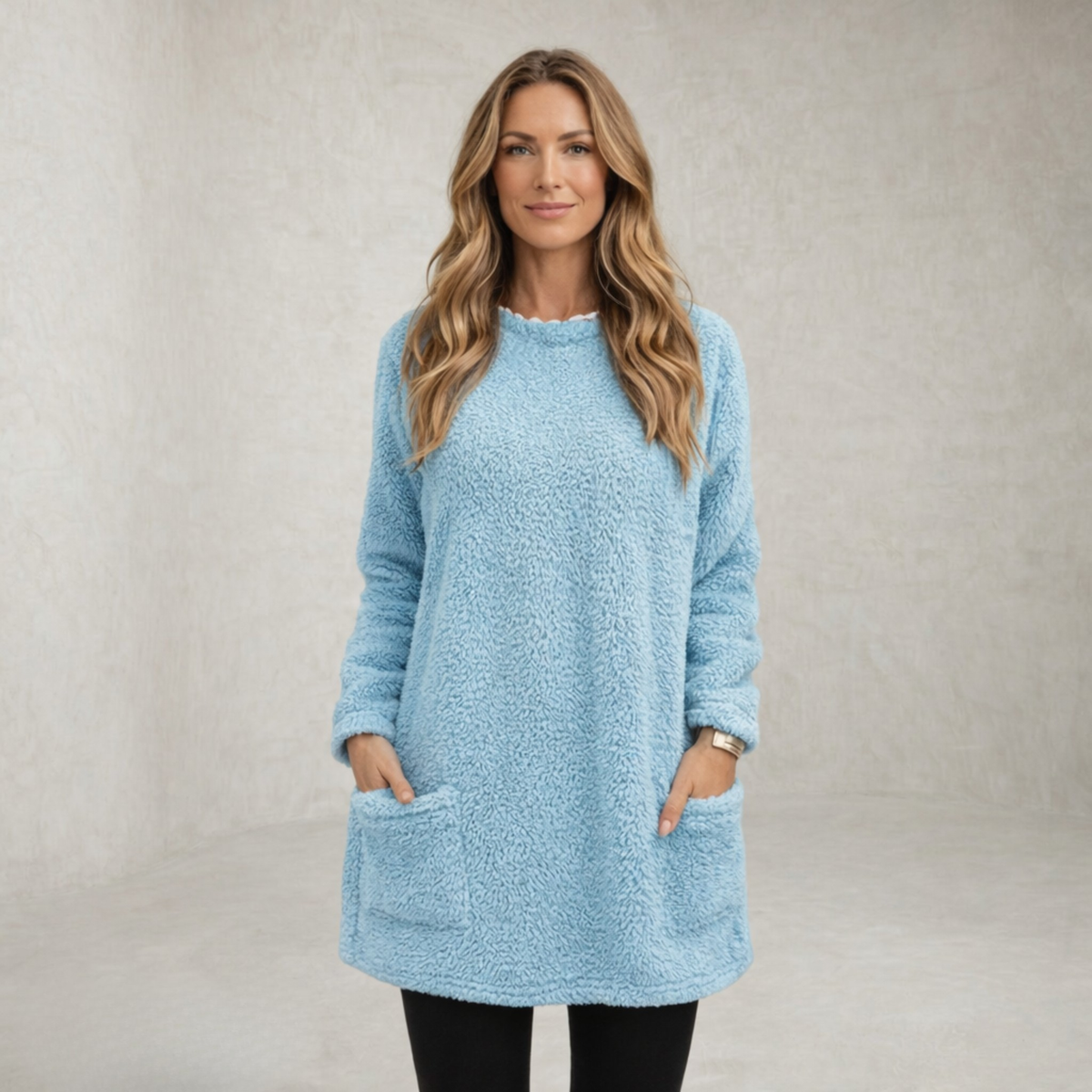 Scarlett | Longline Pocket Sweater